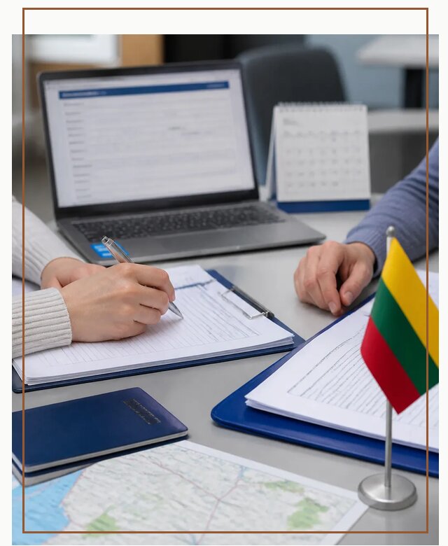 Профессиональное оформление визы в Литву для поездки в Щекине