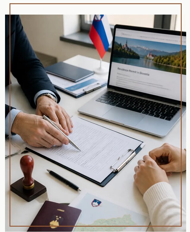Оформление вида на жительство в Словении под ключ в Щекине