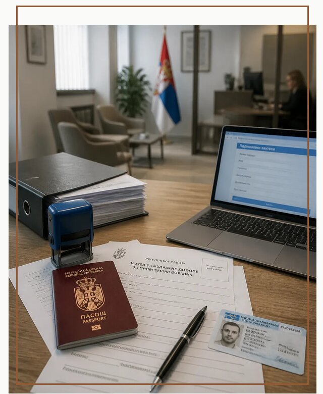 Оформление ПМЖ в Сербии для переезда в Щекине под ключ